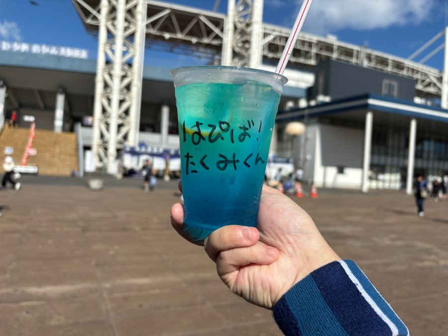 「はぴば！！ たくみくん」のメッセージ入り