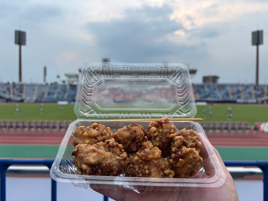 「かけだれからあげカラキチ！」の「鹿児島醤油からあげ」