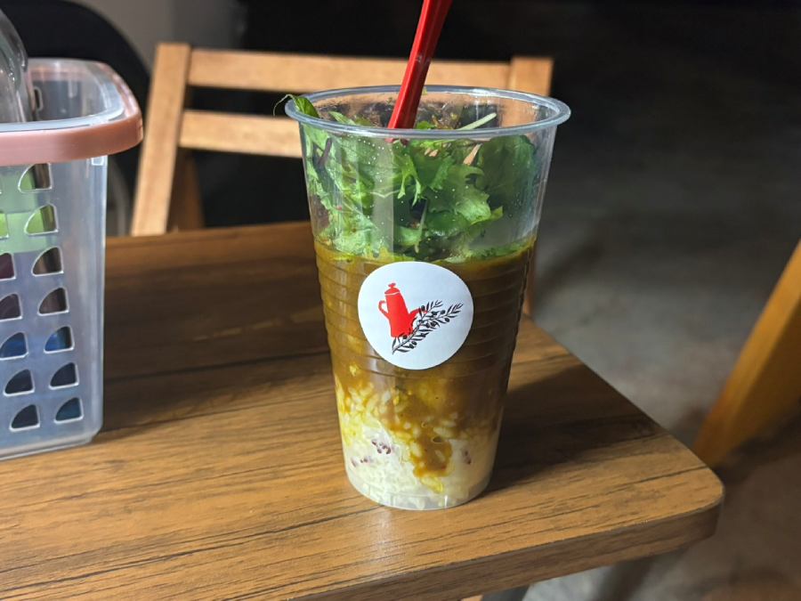「海老とガーリックの薬膳スープカリー」