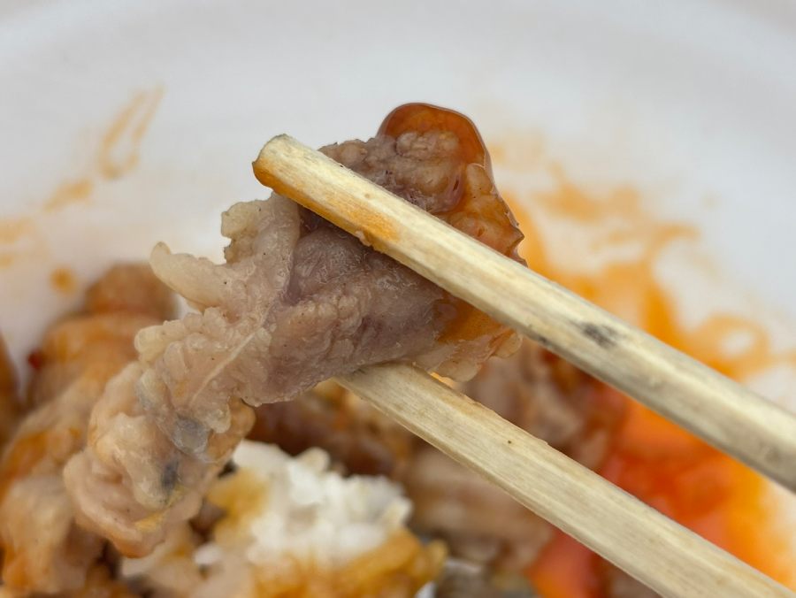 肉はしっかりと火が通りながらもジューシー